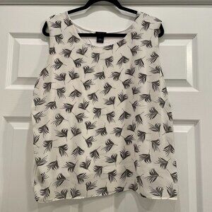 Women's Ann Taylor Factory Sleeveless Blouse XL